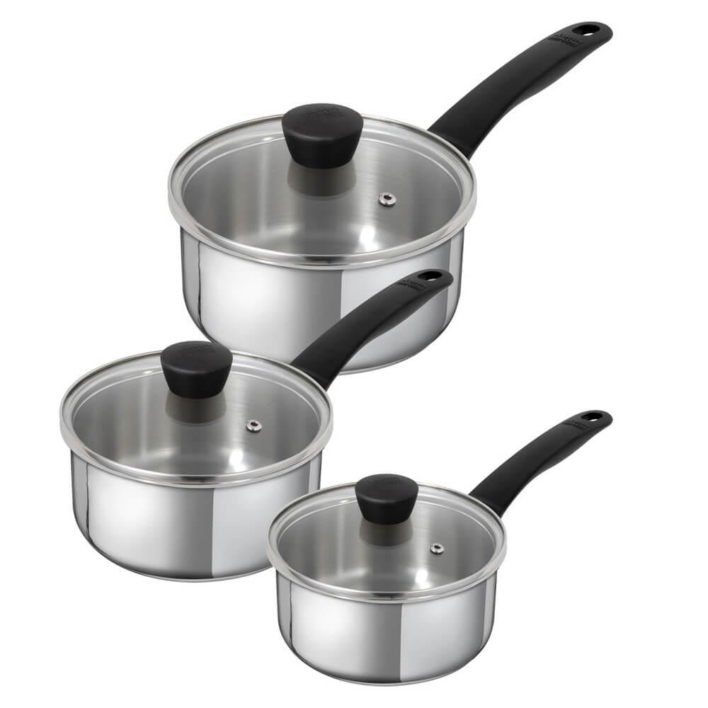 Kuhn Rikon Classic Induction 3 Piece Saucepan Set